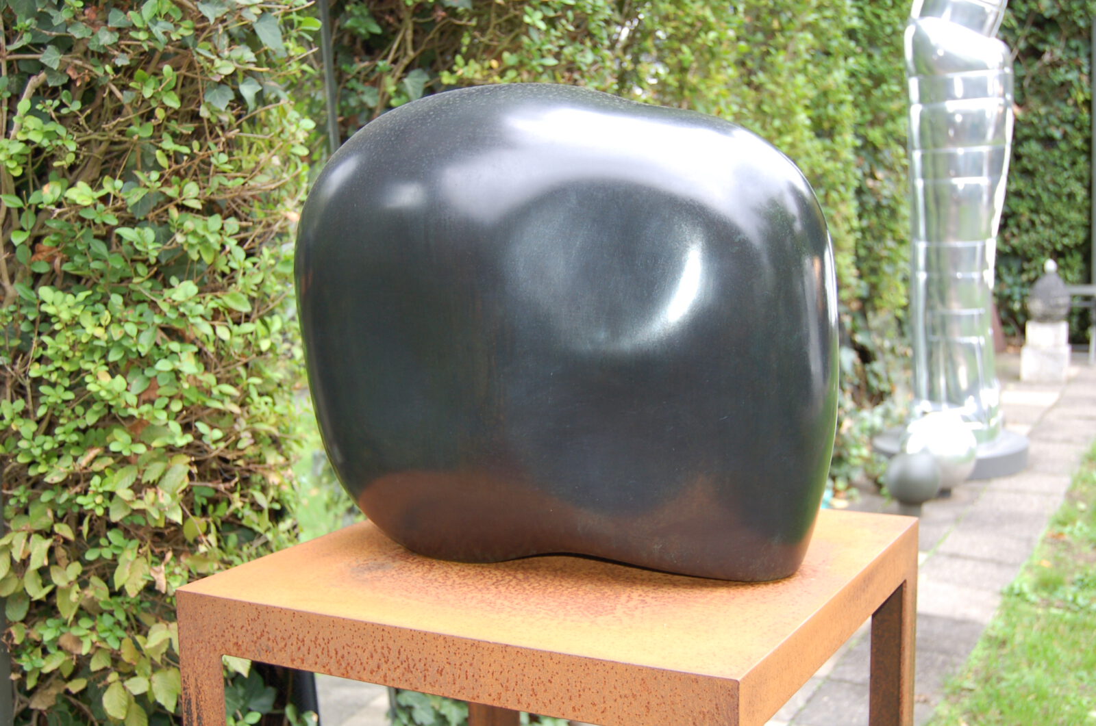 Hede Bühl, Bronzekopf, 1992, Bronze, 40 x 32 x 57 cm