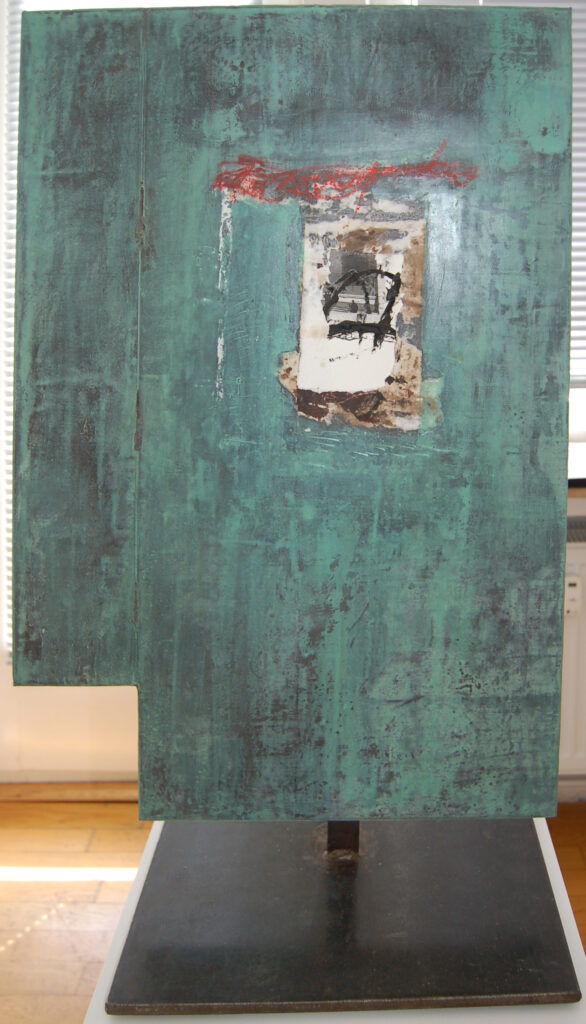 Miguel Buades, Der fehlende Teil, 2011-2013, Mischtechnik auf Blei, 75 x 48,5 cm